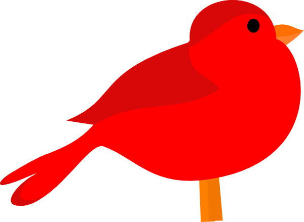 Cardinal Clipart Graphics - Red Clipart (600x439)