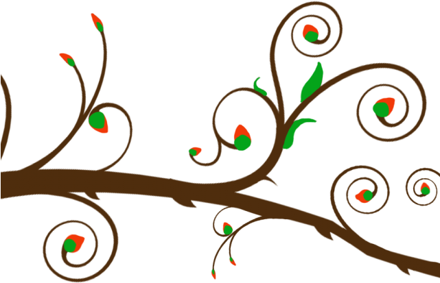Horizontal Branch Cliparts - Tree Branch Clip Art (640x480)