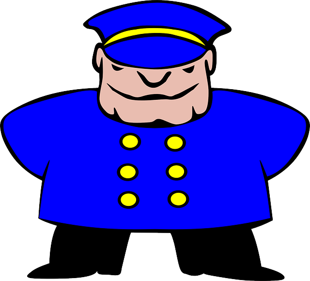 Person Police Officer, Police, Uniform, People, Man, - Man Clipart (640x580)