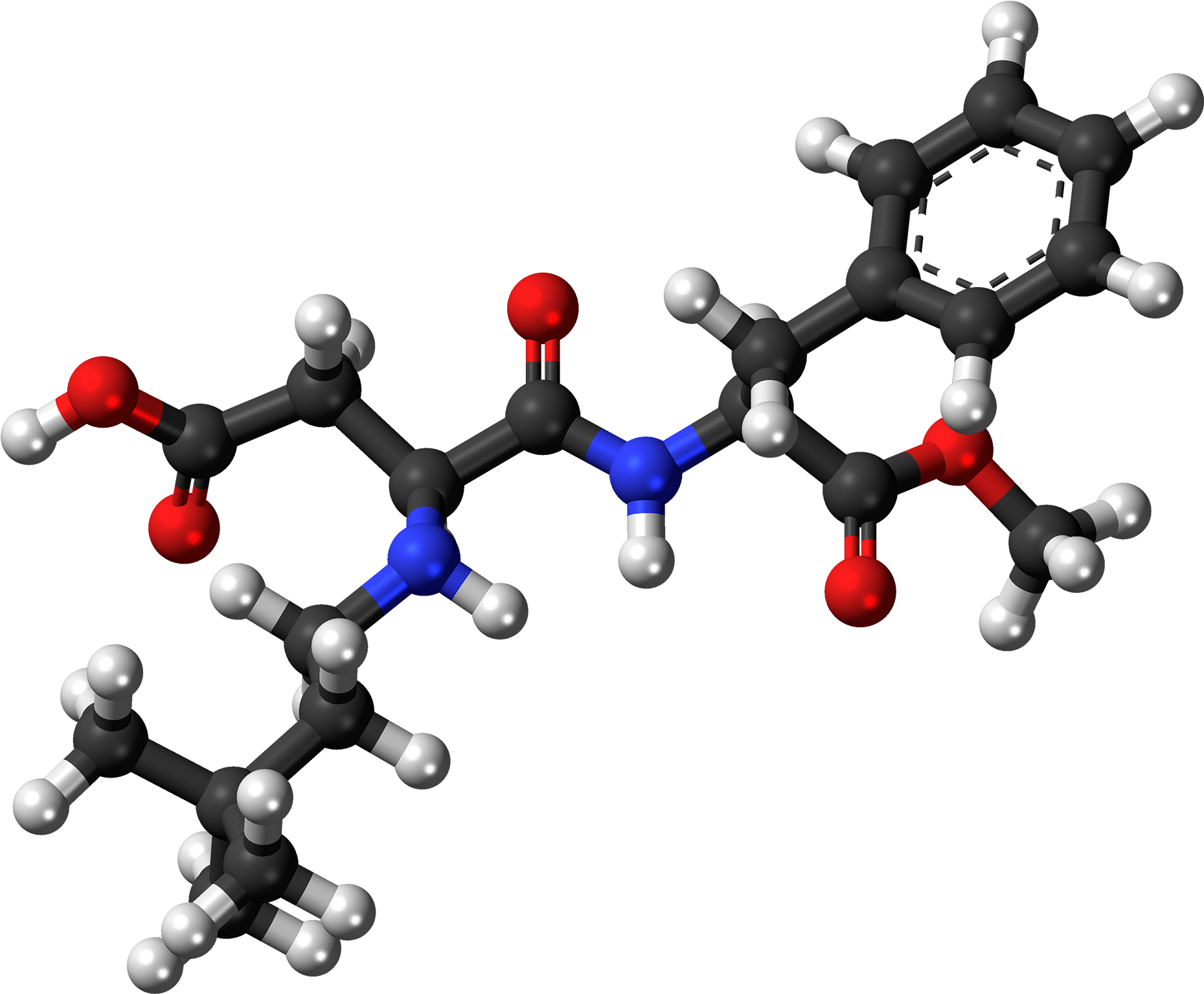 Neotame Molecule Ball - Neotame (2000x1675)