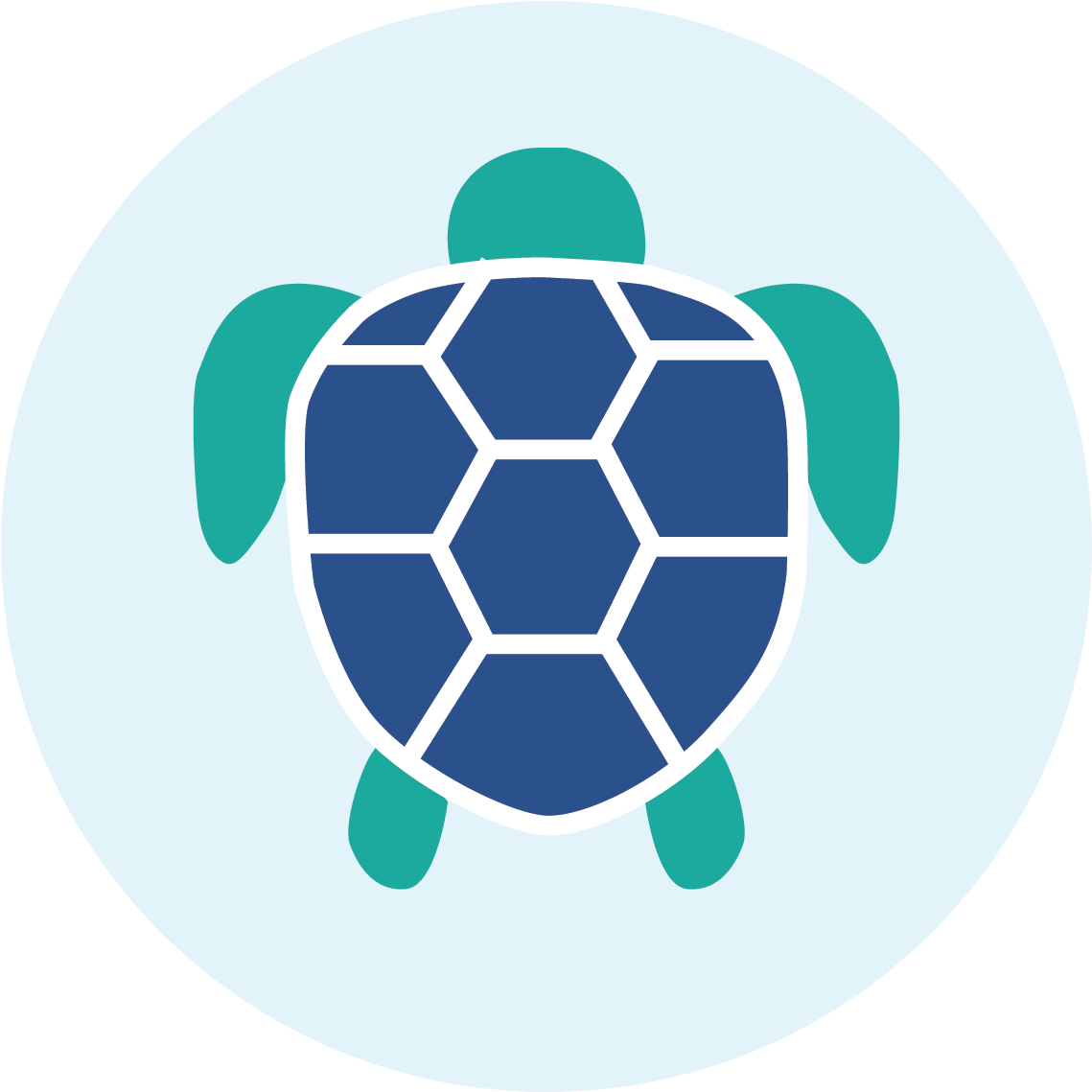 Swimming With Turtles - Turtle Pictogram (1500x1500)