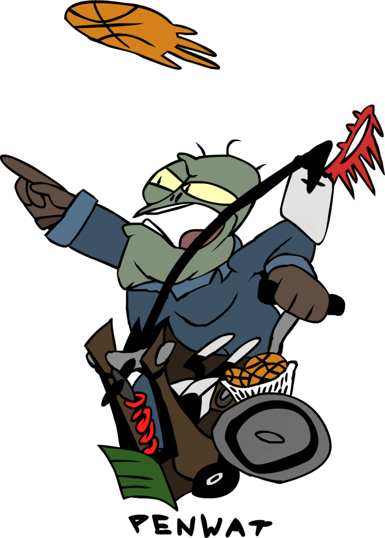 Catapult Zombie By Devianjp824 - Cartoon (757x1056)