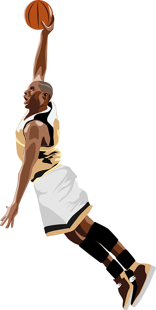 Basketball, Dunking, Nba, Player, Sports, Afroamerican - Slam Dunk Png (322x640)