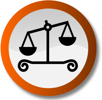 Scales Of Justice - Advantages And Disadvantages Png (400x354)