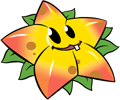 Starfruithd - Plants Vs Zombies 2 Starfruit (414x346)