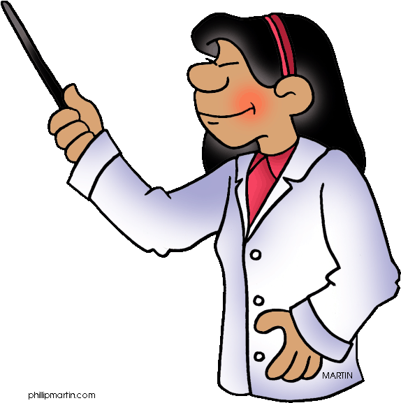 Clip Art Or Go On To Math, - Science Teacher Clipart (610x648)