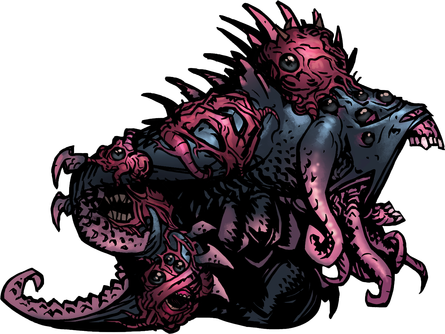 Illustrators - Darkest Dungeon Shuffling Horror (1437x1080)