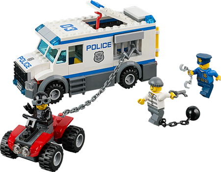 Lego City 60043 Vankienkuljetusauto - Lego 60043 (450x350)