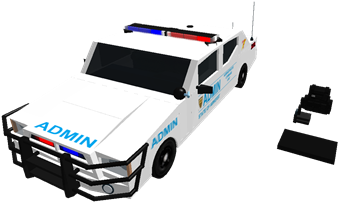 Amherst Admin Patrol Car And Vest - Model Car (420x420)