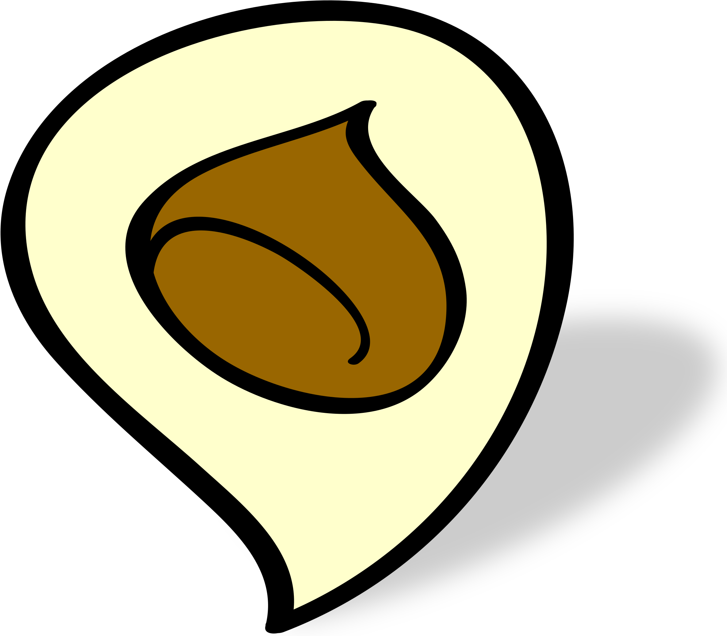 Free Chestnut - Clip Art (2400x2079)