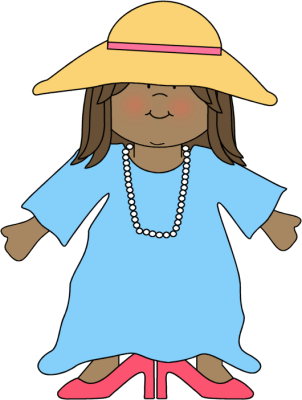 Clip Art Toddler Clothing Clipart - Cartoon Dress Up Clothes (302x400)