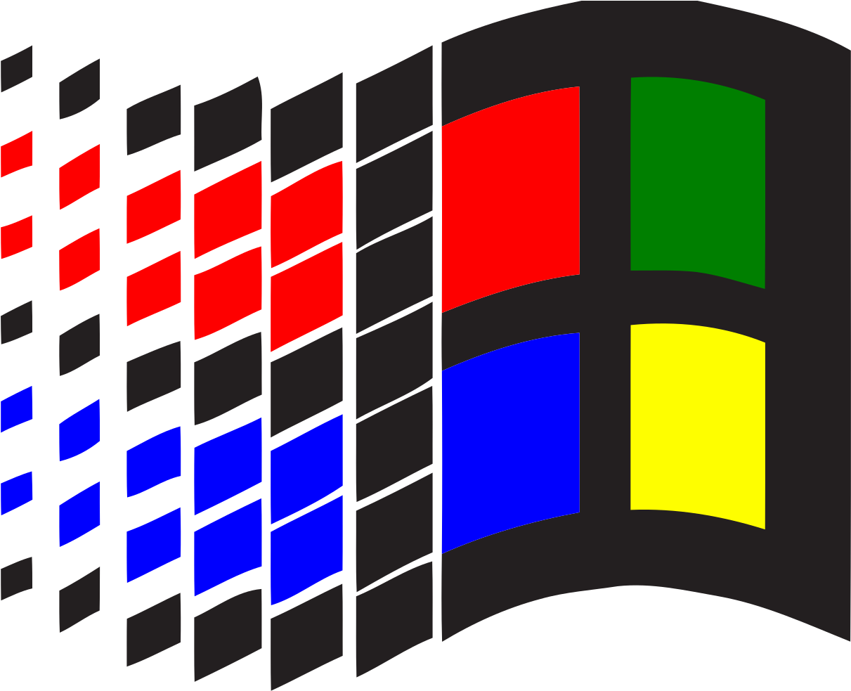 Windows Logo 1992svg Wikimedia Commons - Windows 3.1 Logo (1280x992)
