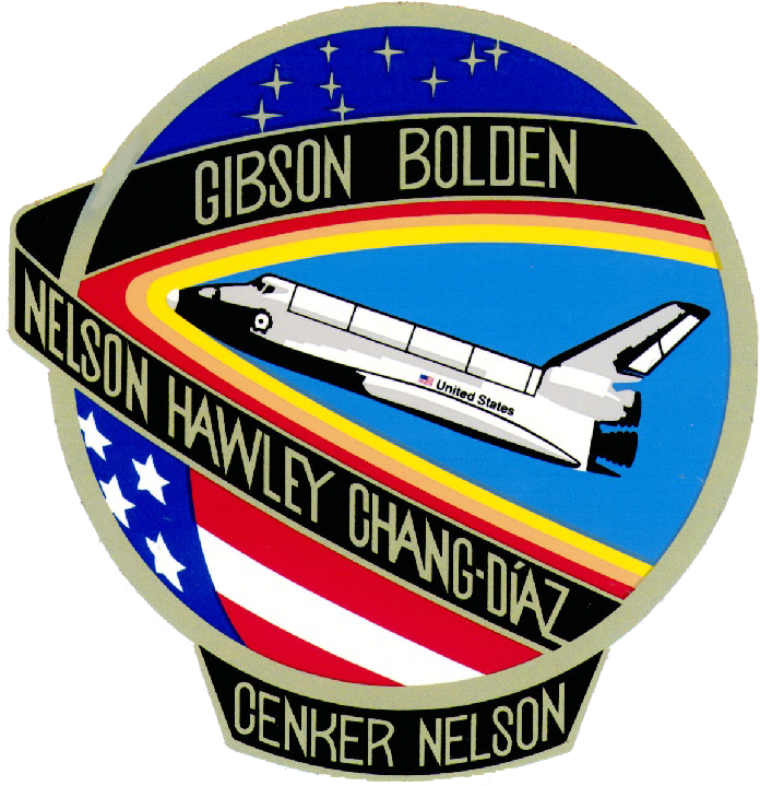 Sts 61 C Patch - Button & Sticker Pair '86 Vtg Nasa Space Shuttle (800x800)