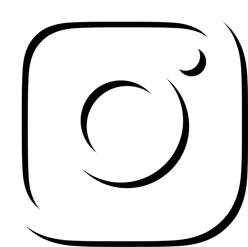 500 Instagram Logo - Instagram Logo White Vector (820x819)