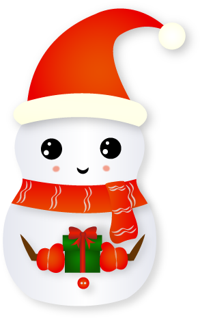 Holiday Emoji Messages Sticker-1 - Cartoon (450x474)