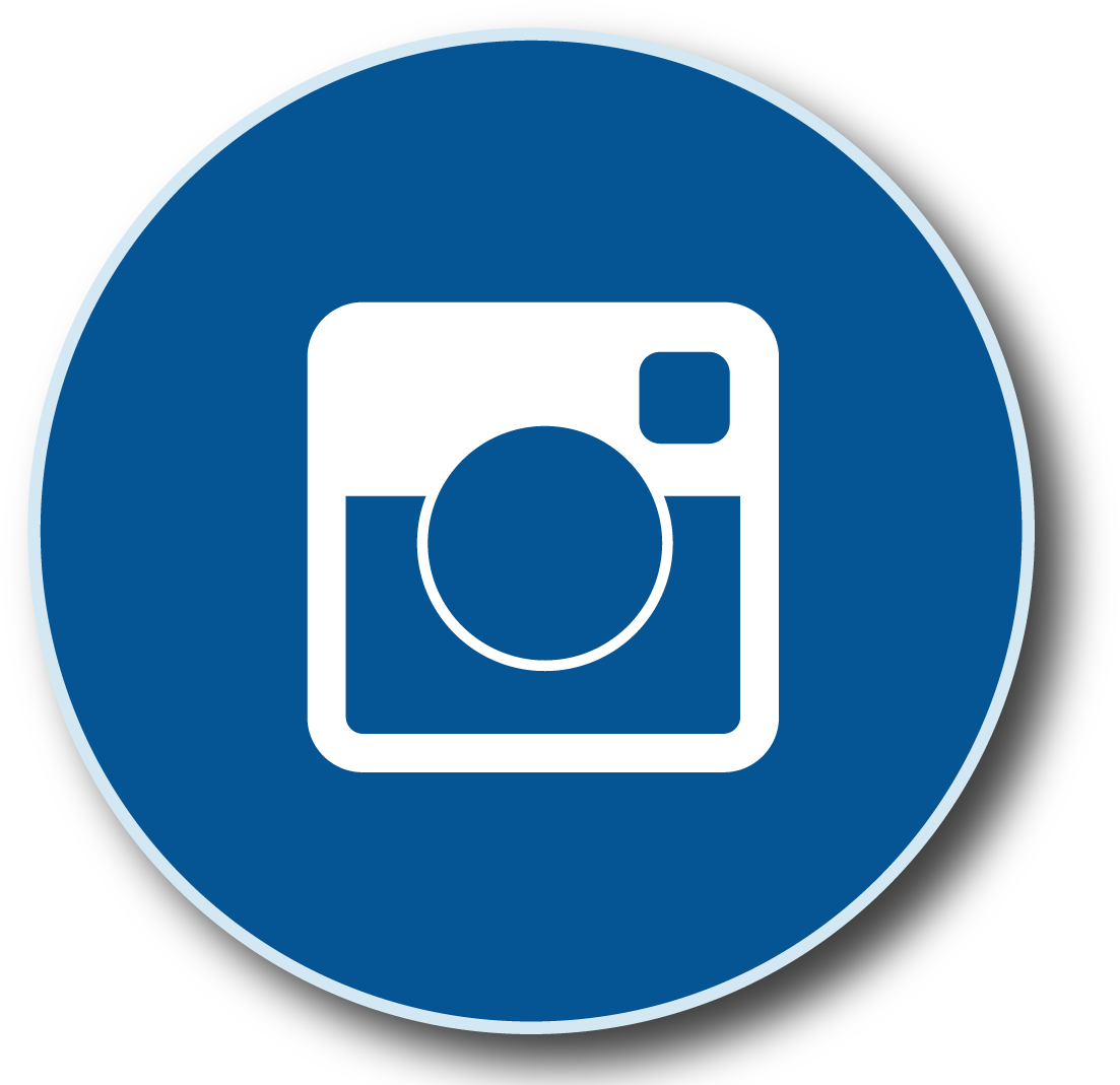 Twitter Logo Button Instagram Logo Button - Instagram Logo Png Transparent Blue (1117x1075)