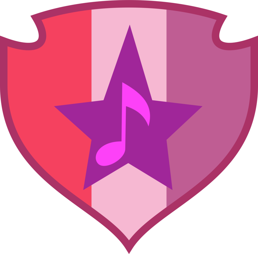 Sweetie Belle's Left Facing Cutie Mark By Parcly Taxel - Sweetie Belle Cutie Mark (900x887)