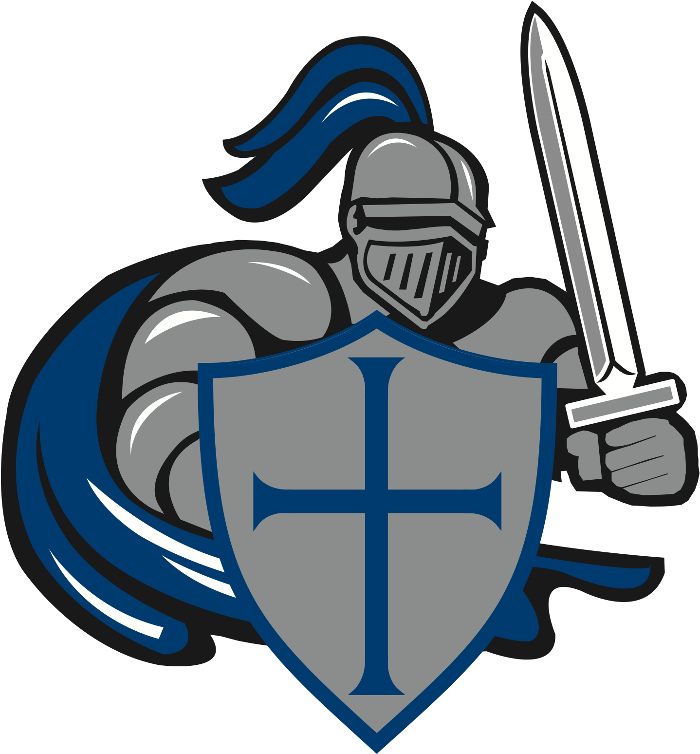 The Concordia Lutheran Crusaders Vs - Concordia Lutheran High School Logo (1648x1608)