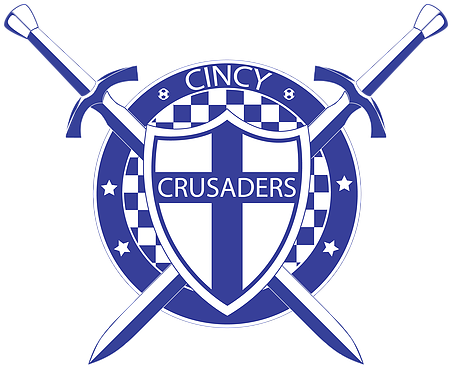 Rf Graphic Designs Provides Cincy Crusaders With Logo - Emblem (474x474)
