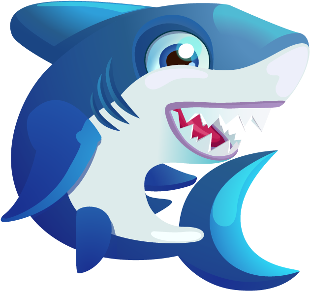 Bruce The Shark Is A Big Happy Guy, Who Sometimes Feels - Great White Shark (700x700)