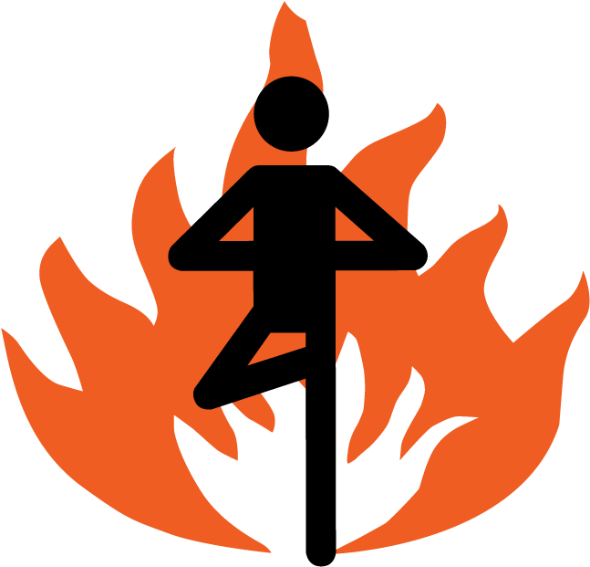 Look For Flames To See The Intensity Of The Class - Mount Pleasant (720x720)