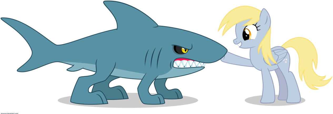 Larsurus, Derpy Hooves, Eye Contact, Female, Glare, - May The Best Pet Win Deviantart (1280x465)