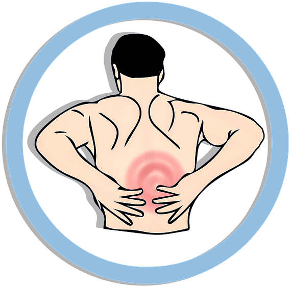 Is Sugar Making Your Inflammation Worse - Low Back Pain Clipart (640x640)