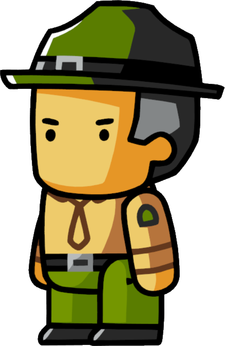 Sergeant Scribblenauts Wiki Fandom Powered By Wikia - Peasant Png (438x673)