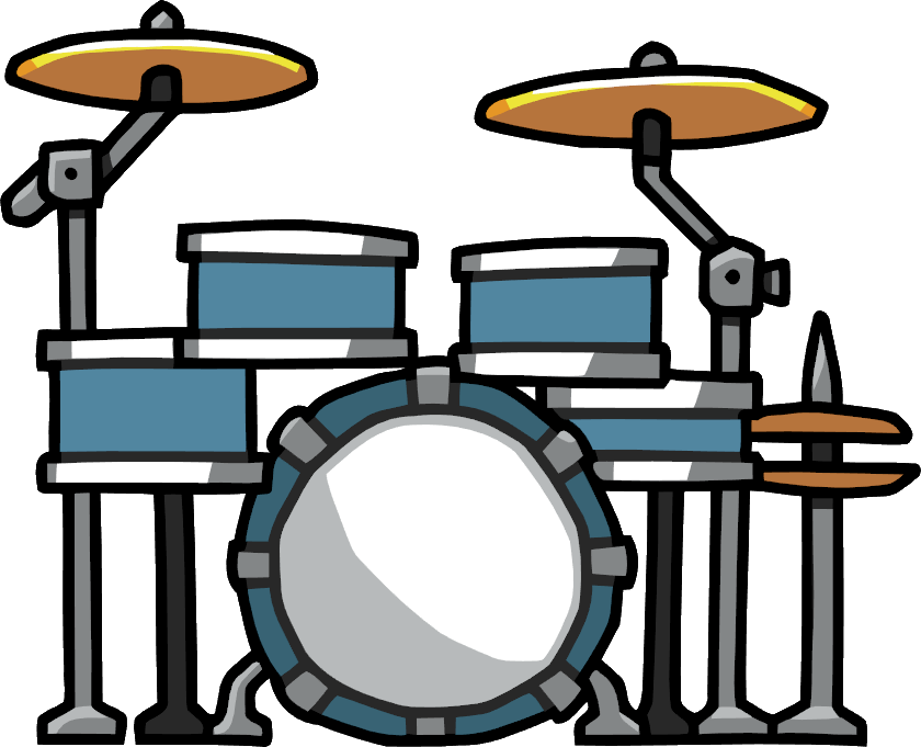 Image Drums Png Scribblenauts Wiki Fandom Powered By - Cartoon Drums Png (840x681)