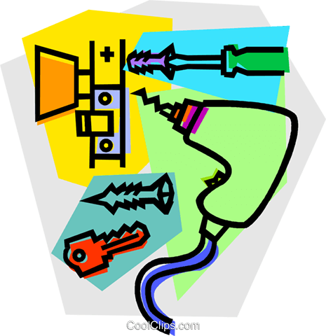 Taladros Eléctricos, Cerradura De La Puerta Libres - Taladros Eléctricos, Cerradura De La Puerta Libres (465x480)