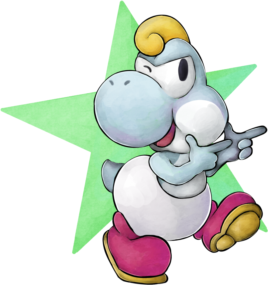 White Yoshi Kid By Muzyoshi White Yoshi Kid By Muzyoshi - Yoshi Kid (1024x1024)
