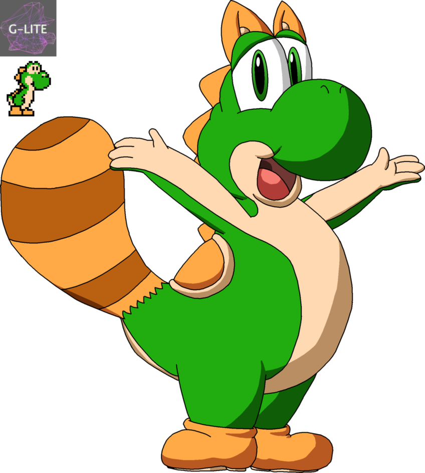 3 Edition- Yoshi By Bwglite - Minecraft Super Mario Bros Mario (848x943)