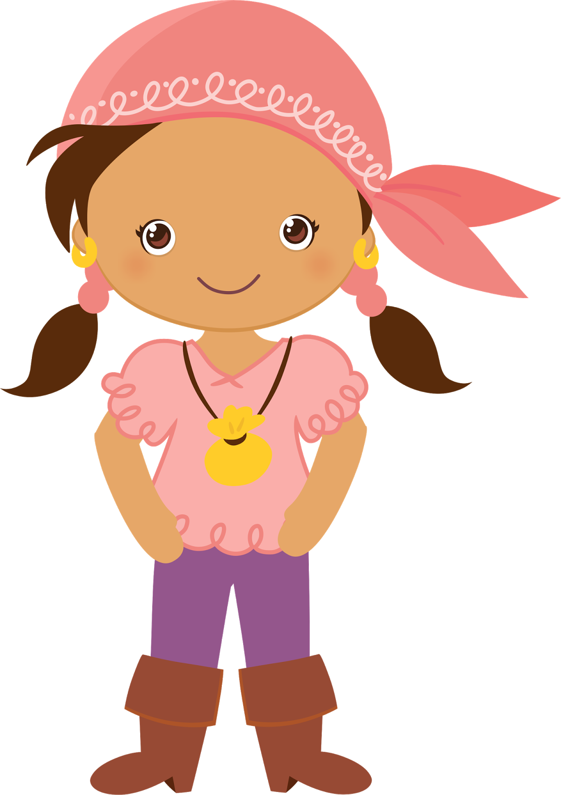 You Might Also Like - Pirate Girl Clipart For Kids (1128x1600)