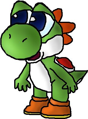 38 Yoshi Clip Art Free Cliparts That You Can Download - Cartoon (336x420)
