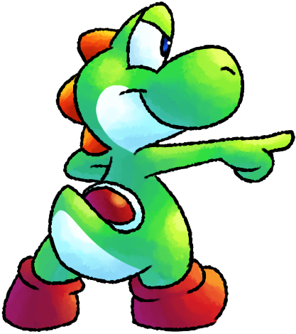 Go Go Yoshi By Latte3000 - Yoshi (417x470)
