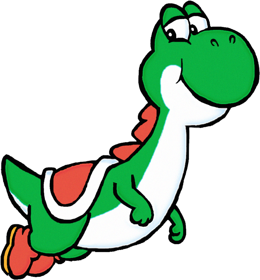 Yoshi The Dinosaur By Nixwerld - Ssb4 Character Png (900x964)