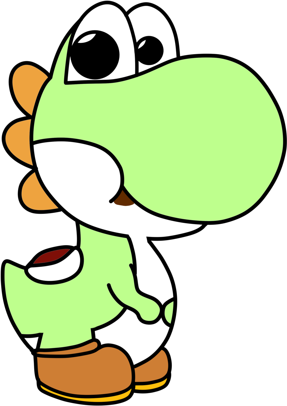 Yoshi's Birthday By Modeerfwon - Digital Art (1024x1452)