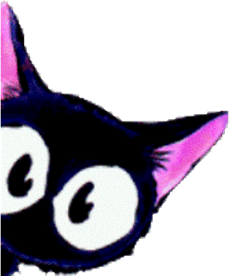 Cat - Gif Gato Preto (400x400)