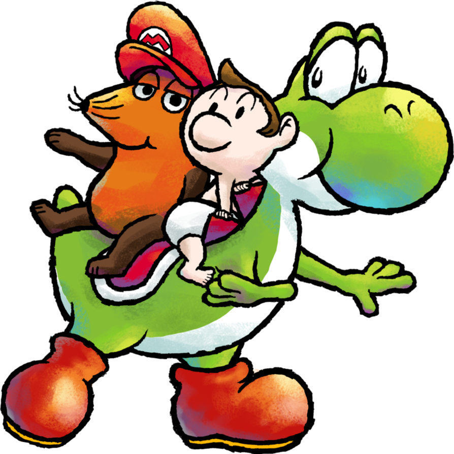 Der Yoshi Mit Der Maus By Teh-yoshi - Yoshi (894x894)