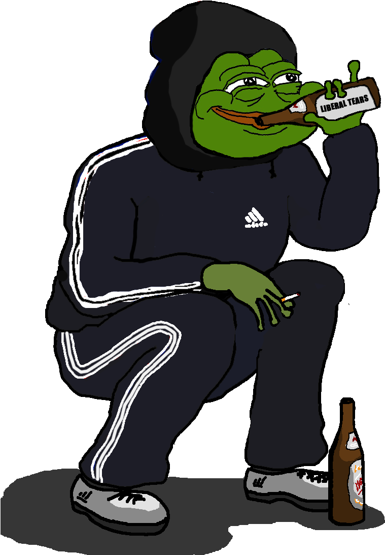 Tears Clipart Defeated - Tri Poloski Pepe (844x1157)