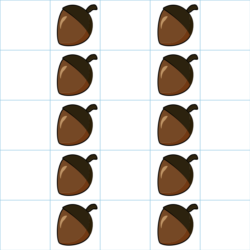 Bingopattern Railroadtracks - Chocolate (800x800)