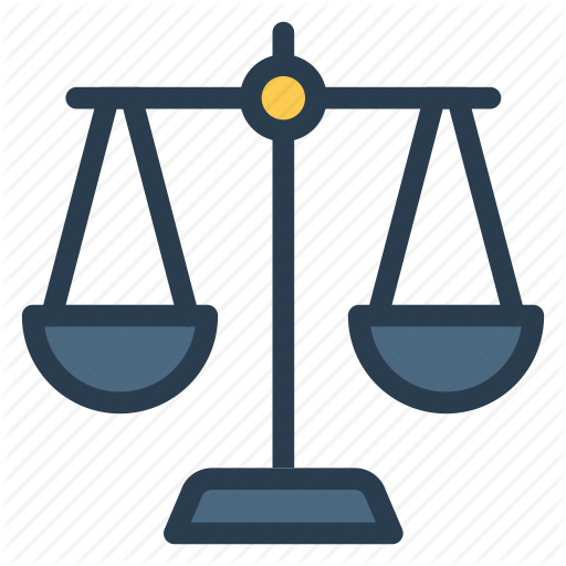 Prison Clipart Rule Law - Acid Base Balance Scale (512x512)