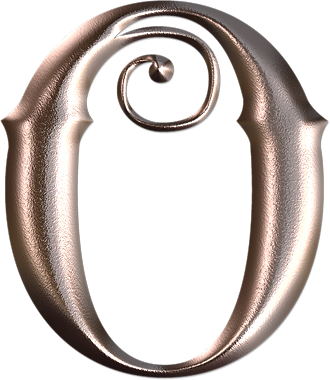 Precioso Alfabeto Color Plateado - Letter (330x380)