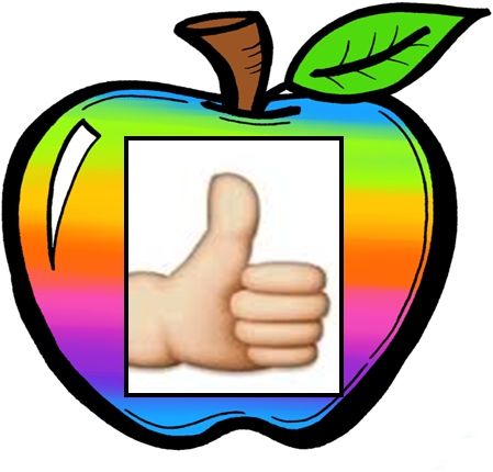 Download - Rainbow Apple (487x494)