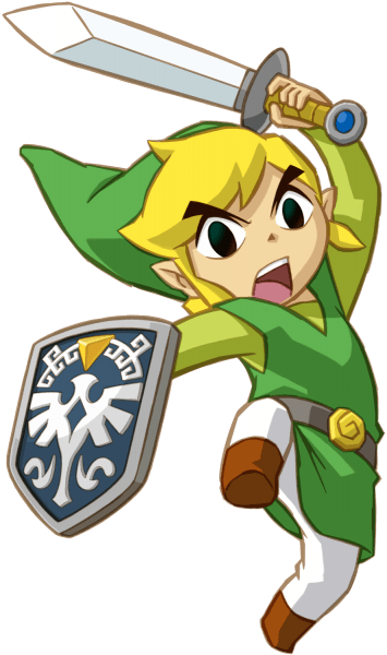 #link 3 Artwork From The Official Artwork Set For #tloz - Legends Of Zelda Spirit Tracks (355x600)