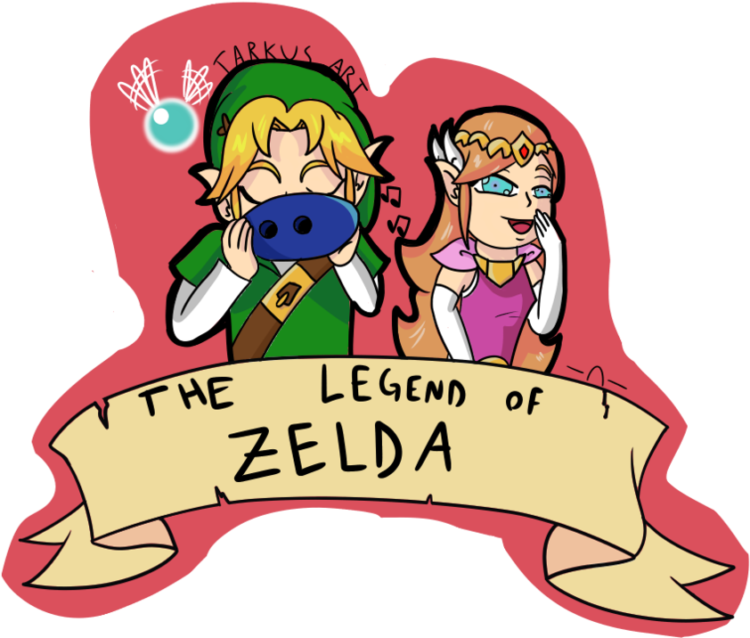 The Legend Of Zelda Sticker By Tarkus Art By Dark Cloud - Dark Cloud (894x894)