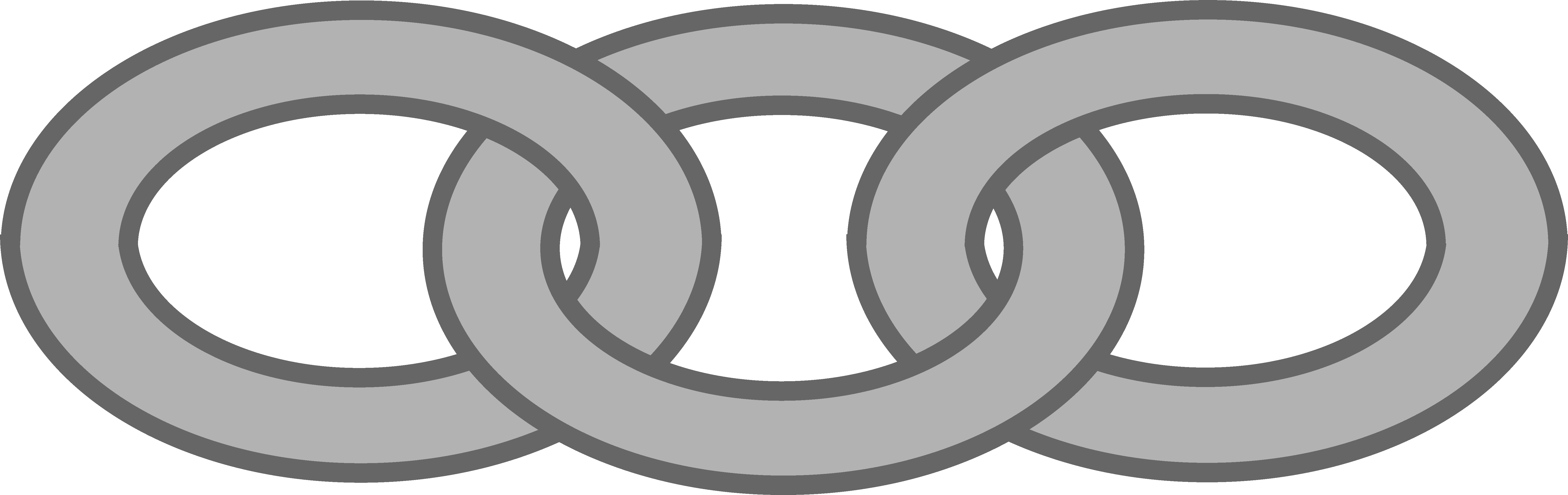 Chain - Clipart - Chain Link Clipart (6681x2109)