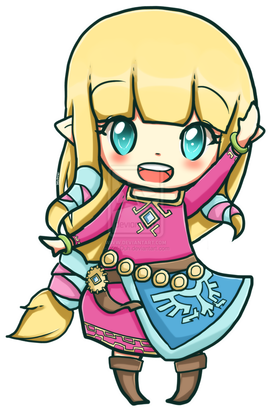 Chibi Sw Zelda Hylia - Zelda Chibi (1024x1536)
