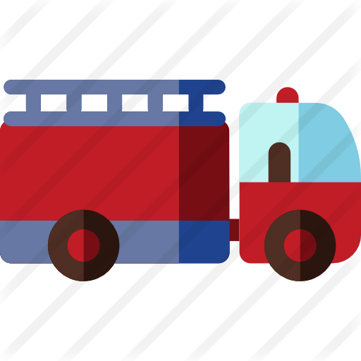 Fire Truck - Firefighter (512x512)