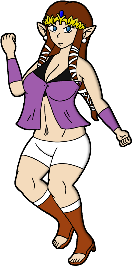 Redux Zelda By Polishedbrain - The Legend Of Zelda: Breath Of The Wild (673x1188)